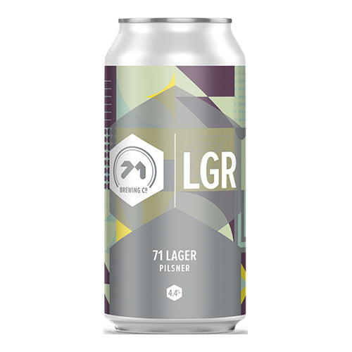 71 Brewing Lager Pilsner 4.4% 440ml   12