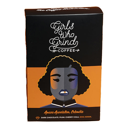 Girls Who Grind Coffee AMACA Association Colombia French Press Grind 250g   10