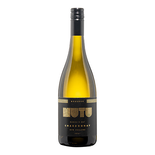 MUTU, Reserve Chardonnay 2021 Vintage Hawkes Bay New Zealand 13.5% ABV 750ml   6