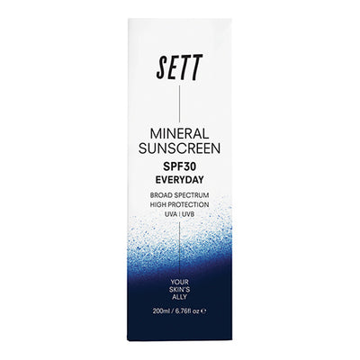 SETT SPF30 Mineral Sunscreen Everyday 200ml   6