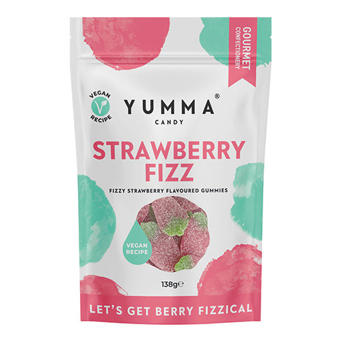 Yumma Candy Pouch Strawberry Fizz 138g   10
