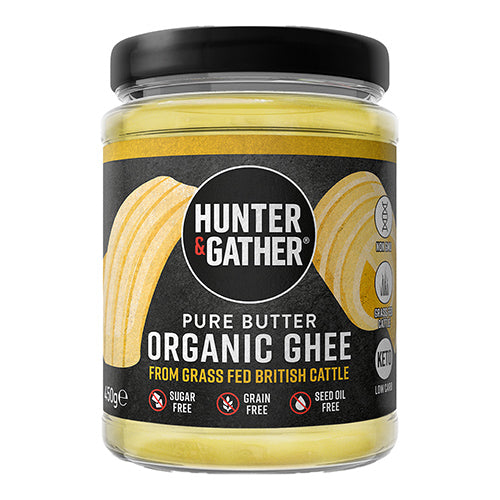 Hunter & Gather Grass-Fed British Organic Ghee 450g   6