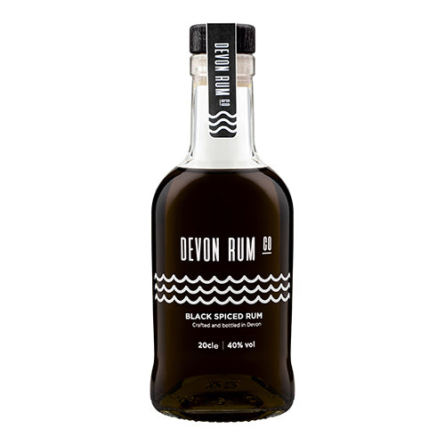 Devon Rum Co. Black Spiced Rum 40% ABV 20cl   12
