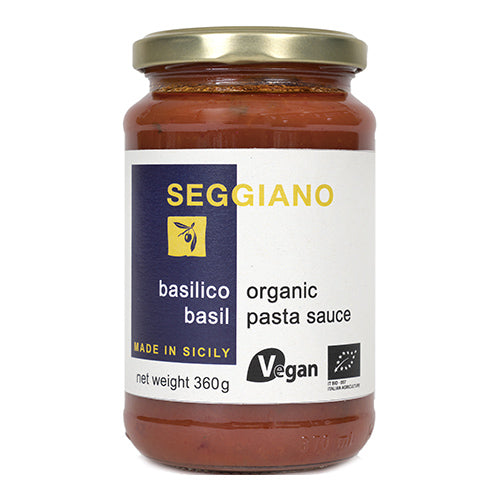 Seggiano Organic Basil Pasta Sauce 350g   6