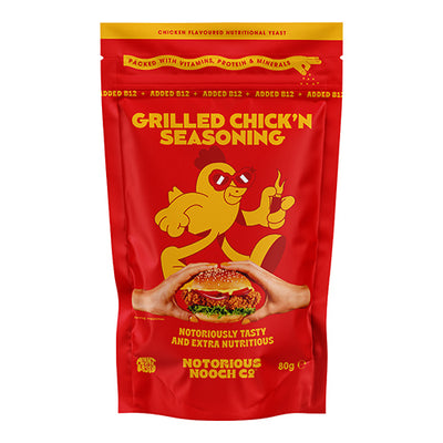 Notorious Nooch Grilled Chick'n Seasoning 90g   12