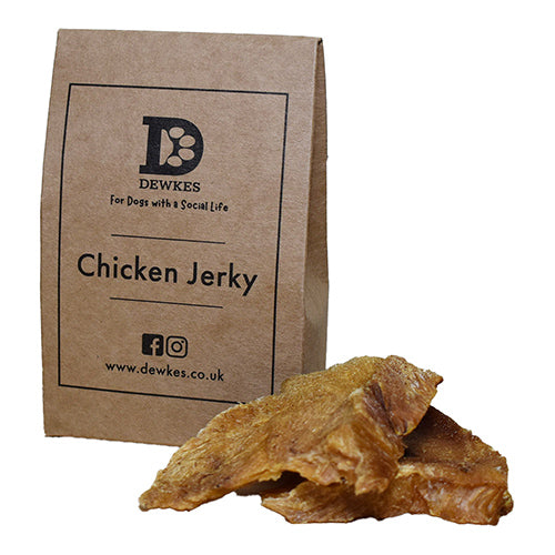 Dewkes Snacks for Dogs Chicken Jerky Top Up 53g   10