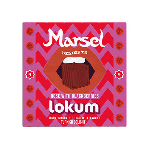 Marsel Delights Rose with Blackerries Lokum 90g   6