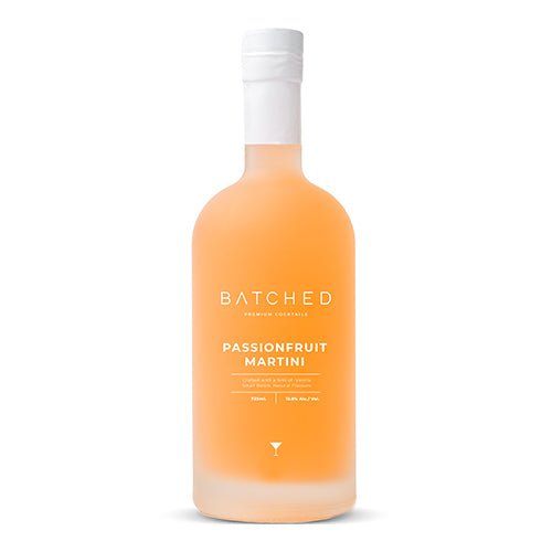 Batched Passionfruit Martini 13.9% ABV Hand Crafted in New Zealand 725ml 6