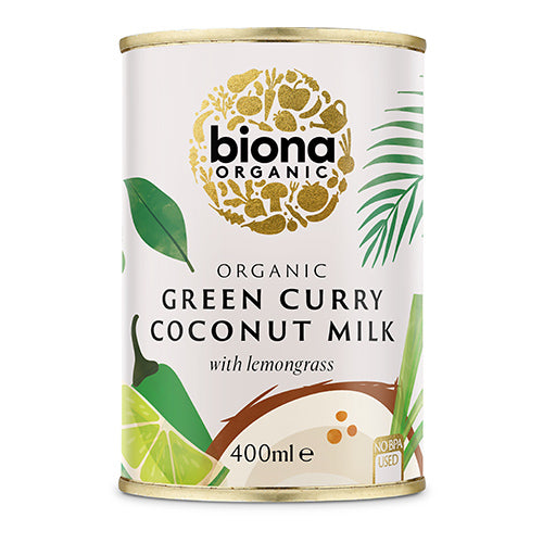 Biona Organic Green Curry Coconut Milk 400ml   6