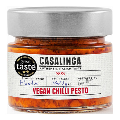 Casalinga Vegan Chilli Pesto 160g   6