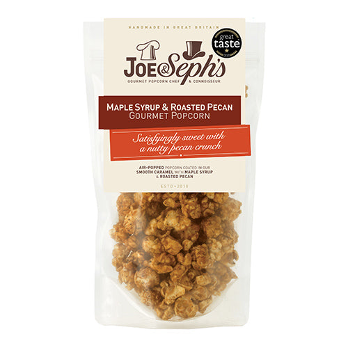 Joe & Seph's Maple Syrup & Roasted Pecan Popcorn 80g  16