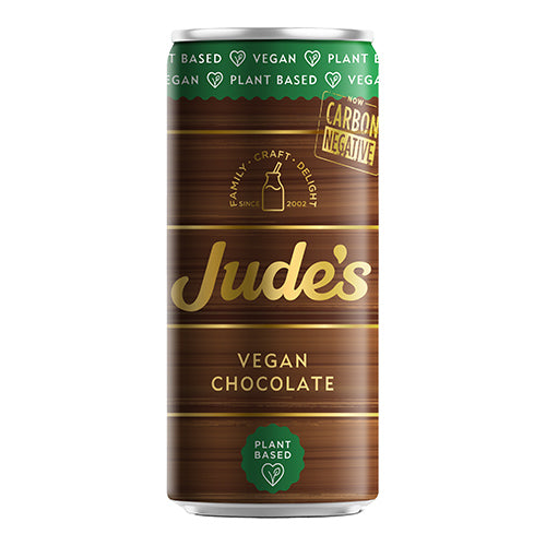 Jude's Vegan Chocolate Milkshake 250ml Can   12