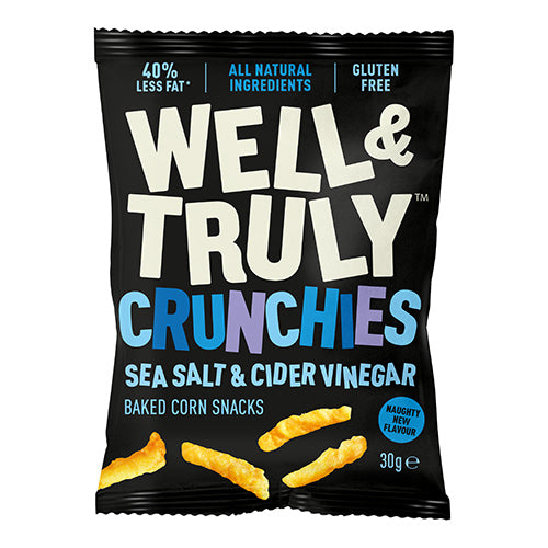 Well&Truly Crunchy Salt & Vinegar 30g    10