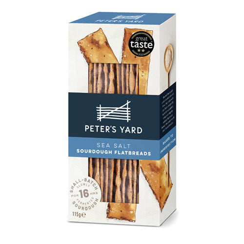 Peter's Yard Sourdough Flatbread- Sea salt 115g   6