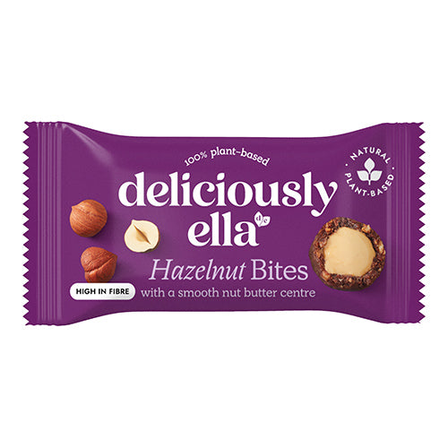 Deliciously Ella Hazelnut Nut Butter Bites 36g   12