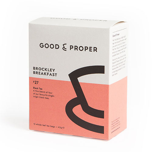 Good & Proper Tea Brockley Breakfast Carton 45g   6