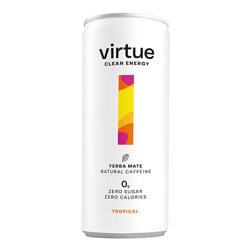 Virtue Clean Energy - Tropical 250ml Can   12