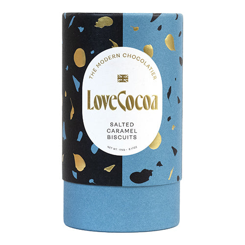 Love Cocoa - Salted Caramel Biscuits Covered In Milk Chocolate 175g   10