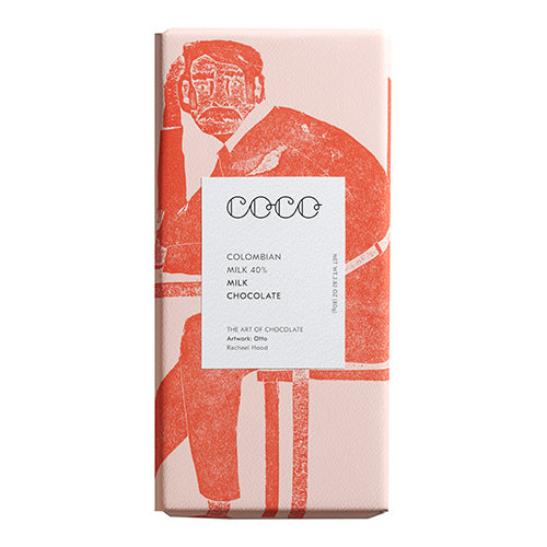 COCO Chocolatier Colombian Milk 80g bar   12