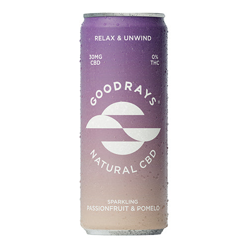 Goodrays CBD Passionfruit & Pomelo Drink   12