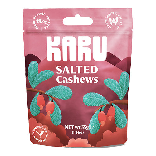 Karu Cashew Nuts roasted with Salt 35g   10