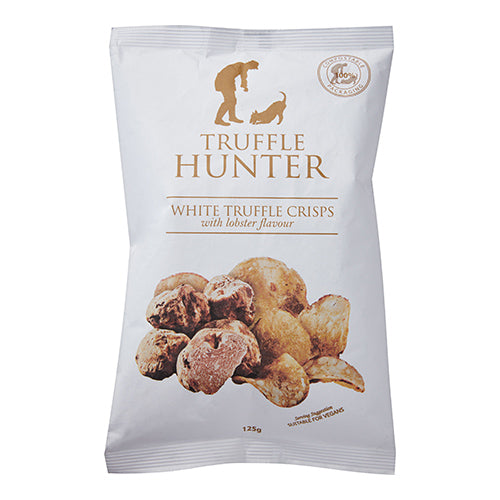 Truffle Hunter White Truffle & Lobster Crisps 125g Bag   12