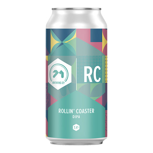 71 Brewing Rollin' Coaster Double IPA 7.4% 440ml   12