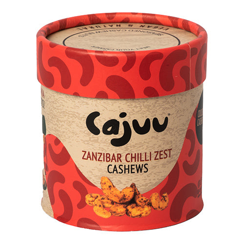 CAJUU Zanzibar Chilli Zest Cashew Tube 100g   6