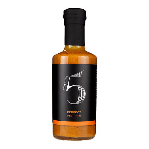 Chilli No. 5 Perfect Piri Piri Gourmet Piri Piri Hot Pepper Sauce Bottle 200ml   6