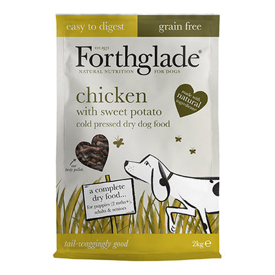 Forthglade Natural Dry Cold Pressed Dog Food GF Chicken 2kg   4