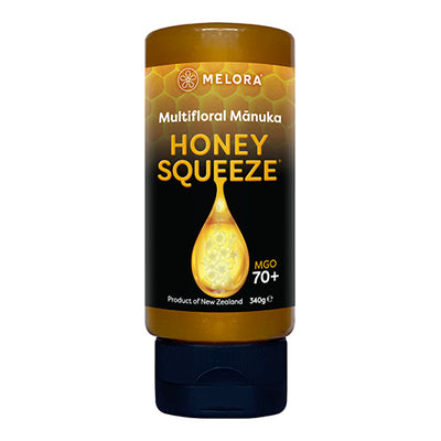 Melora Manuka Honey 70+ MGO Squeeze 330g   8