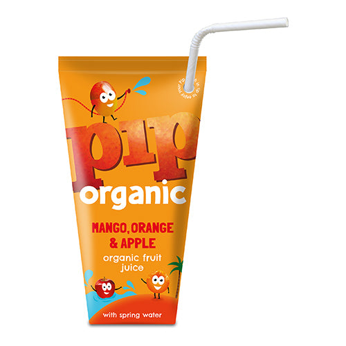 Pip Organic Mango, Orange & Apple With Spring Water 180ml   24