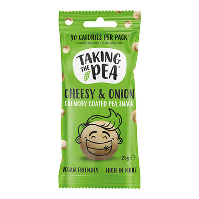 Taking the Pea Cheesy & Onion 25g Pod Pack   12