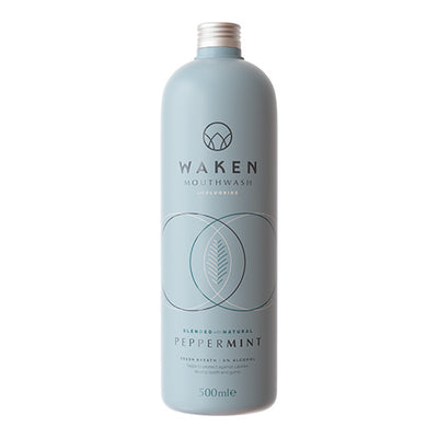 Waken Mouthwash PepperMint Gen 2 Bottle 500ml   6