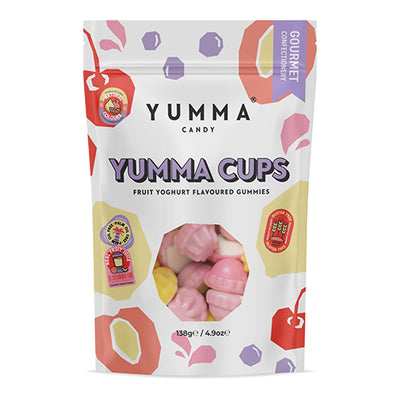 Yumma Candy Pouch Yumma Cups 138g   7