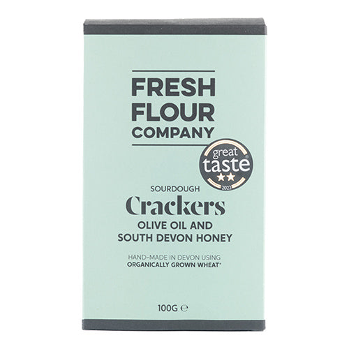 Fresh Flour Crackers - Olive Oil & Honey  100g  18