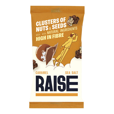 Raise Snacks Salted Caramel Chocolate 35g   12