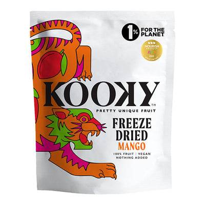 Kooky Freeze Dried Mango 100% Fruit 12g   12