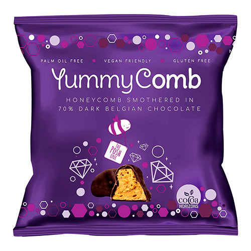 Yummycomb 70% Dark Chocolate Pocket Pack 40g   12