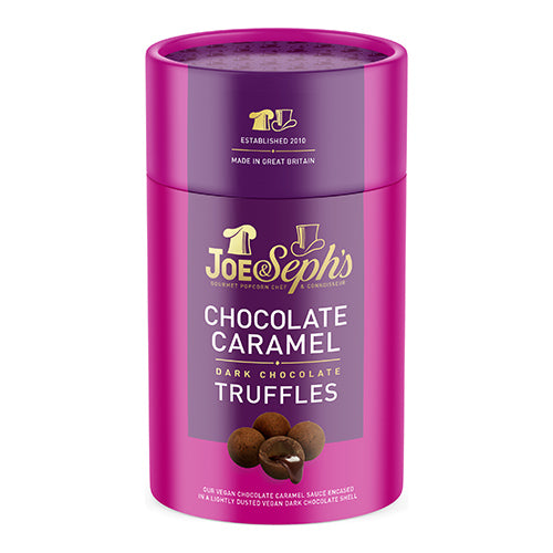 Joe & Seph's Dark Chocolate Caramel Truffles 100g   6