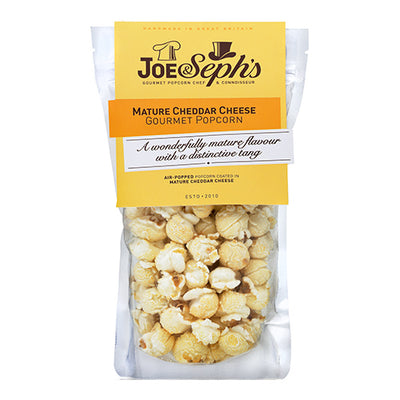 Joe & Seph's Mature Cheddar Cheese Popcorn 65g   14