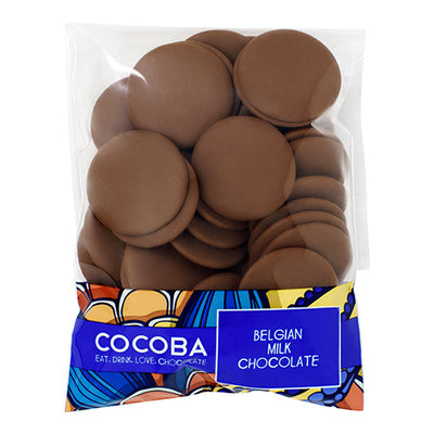 Cocoba Belgian Milk Chocolate Buttons 120g   8