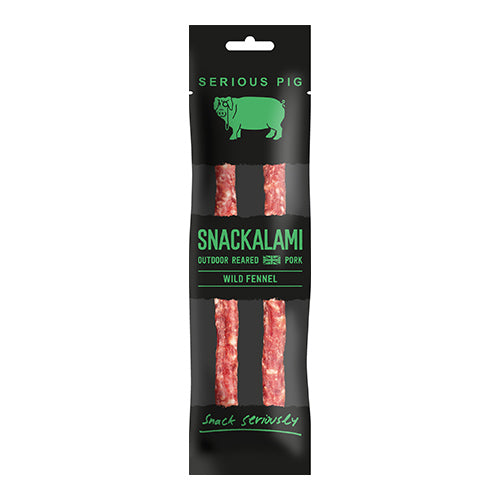 Serious Pig Snackalami Fennel 30g   24