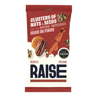 Raise Snacks Maple Pecan 35g   12