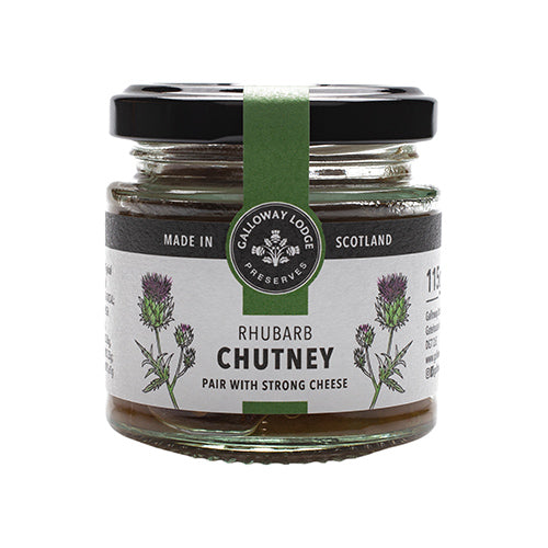 Galloway Lodge Preserves Rhubarb Chutney 115g   8