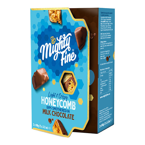 Mighty Fine - Milk Chocolate Honeycomb Dip Gift Box 180g   5