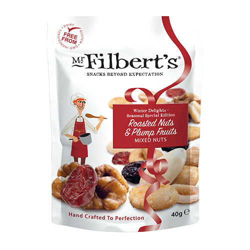 Mr Filberts, Roasted Nuts & Plump Fruits Mixed Nuts 40g   20
