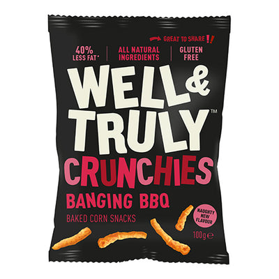 Well&Truly Crunchies Bangin BBQ 100g   14