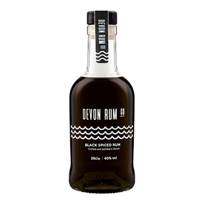 Devon Rum Co. Black Spiced Rum 40% ABV 20cl   12