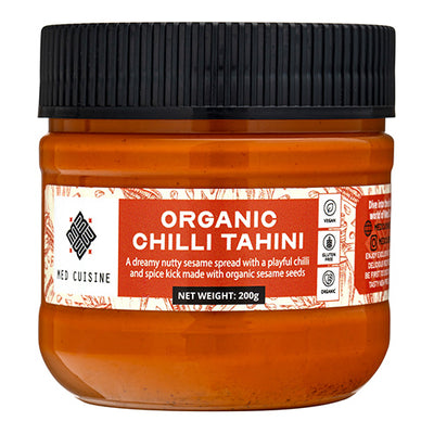 Med Cuisine Organic Chilli Tahini PET 200g   12